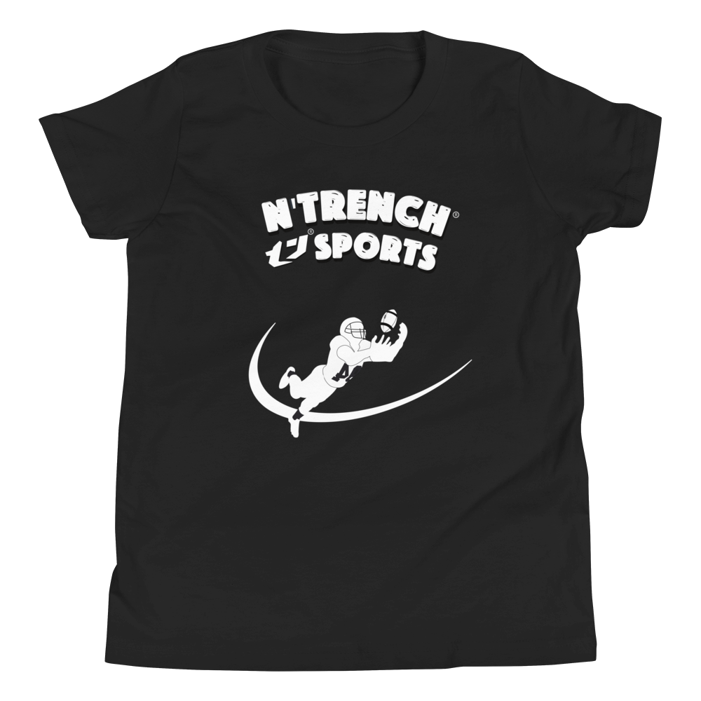 N'Trench Apparel Boys Football Youth Short Sleeve T-Shirt