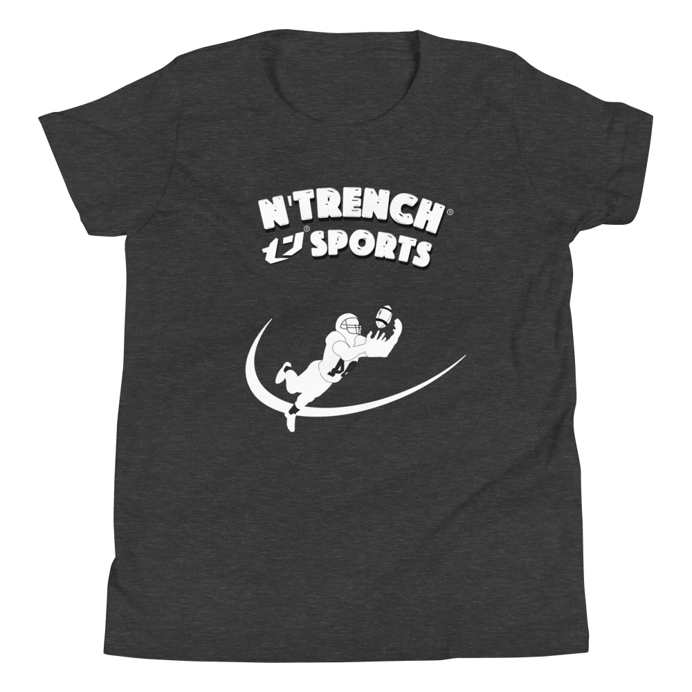 N'Trench Apparel Boys Football Youth Short Sleeve T-Shirt