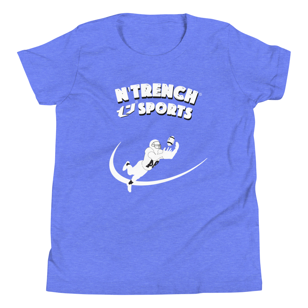 N'Trench Apparel Boys Football Youth Short Sleeve T-Shirt