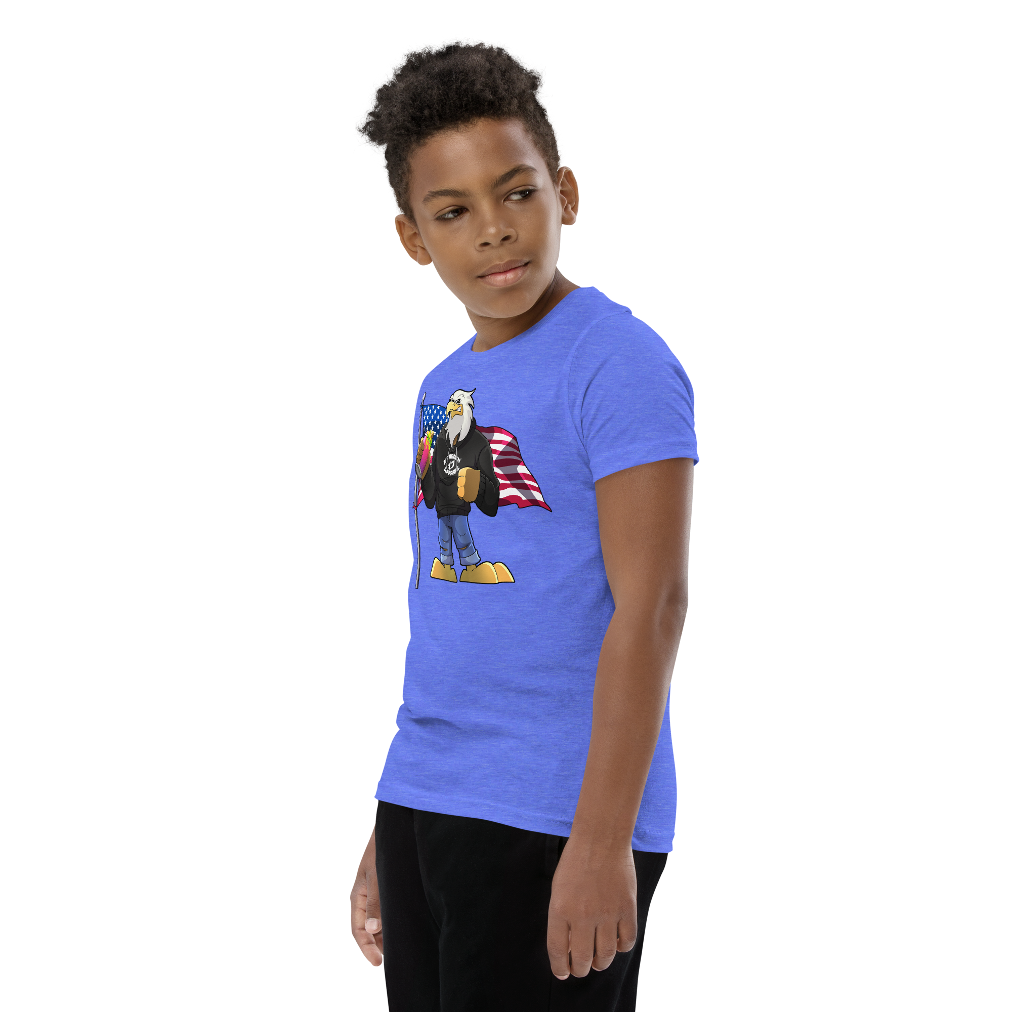 N'Trench Eagle Patriot Youth Short Sleeve T-Shirt