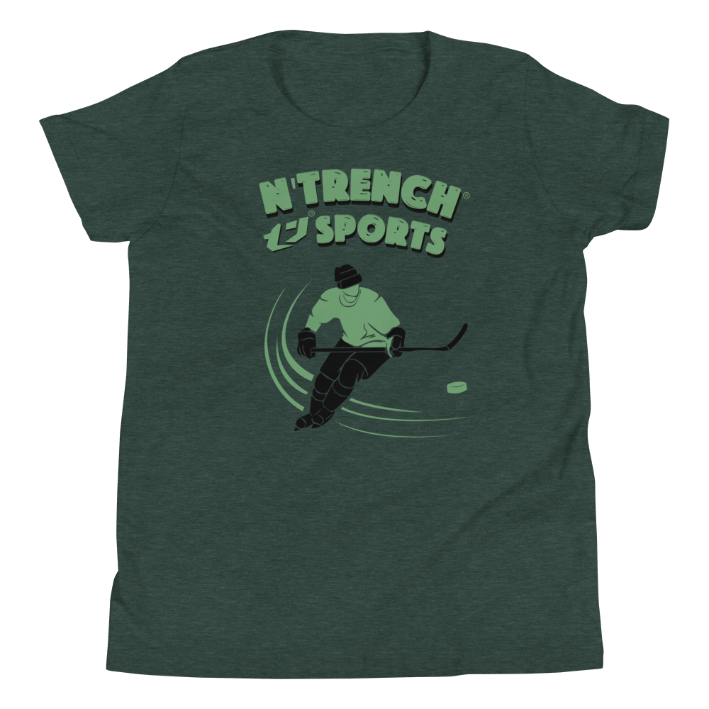 N'Trench Boys Hockey Youth Short Sleeve T-Shirt