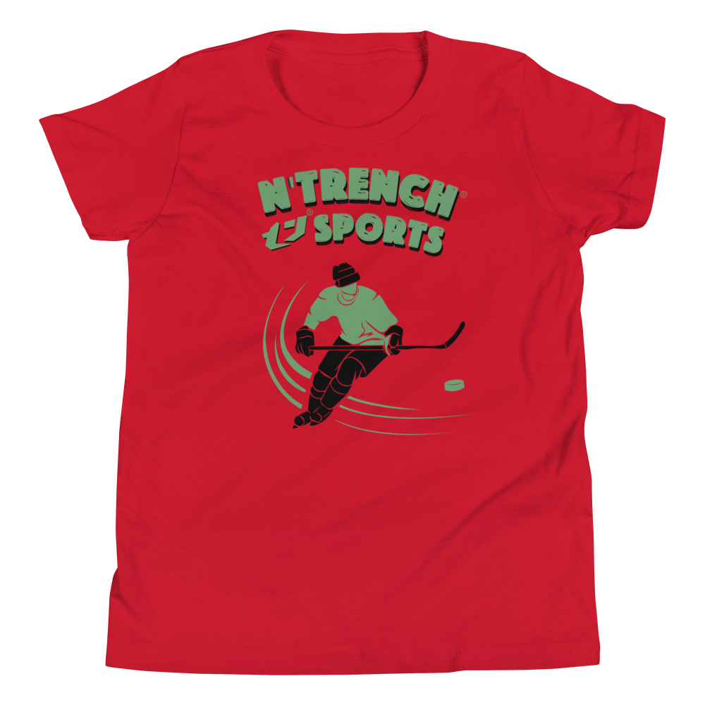 N'Trench Boys Hockey Youth Short Sleeve T-Shirt