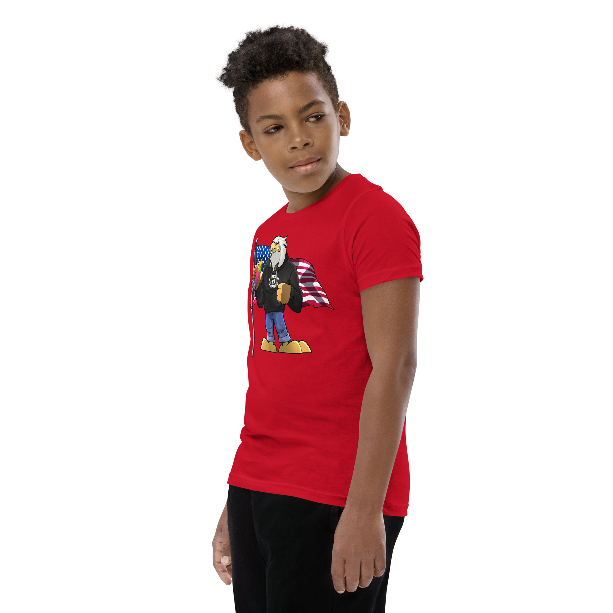 N'Trench Eagle Patriot Youth Short Sleeve T-Shirt