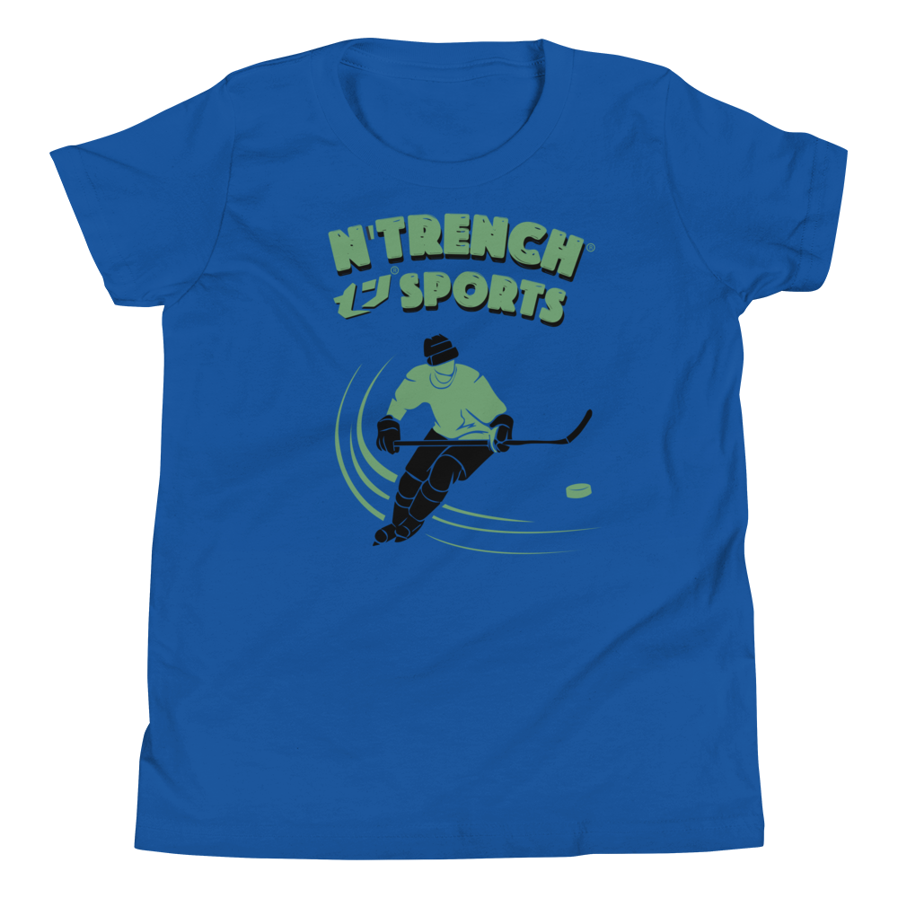 N'Trench Boys Hockey Youth Short Sleeve T-Shirt