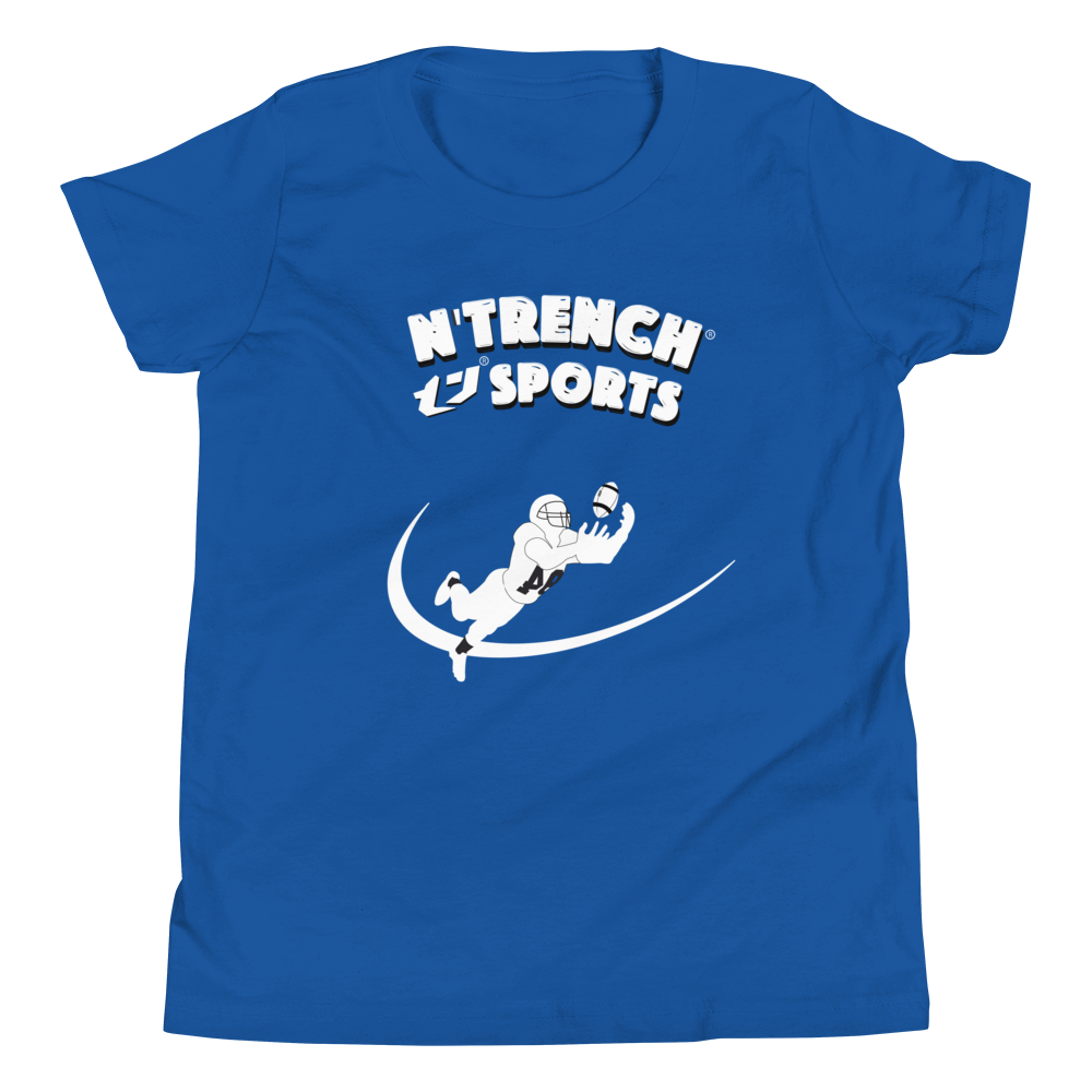 N'Trench Apparel Boys Football Youth Short Sleeve T-Shirt