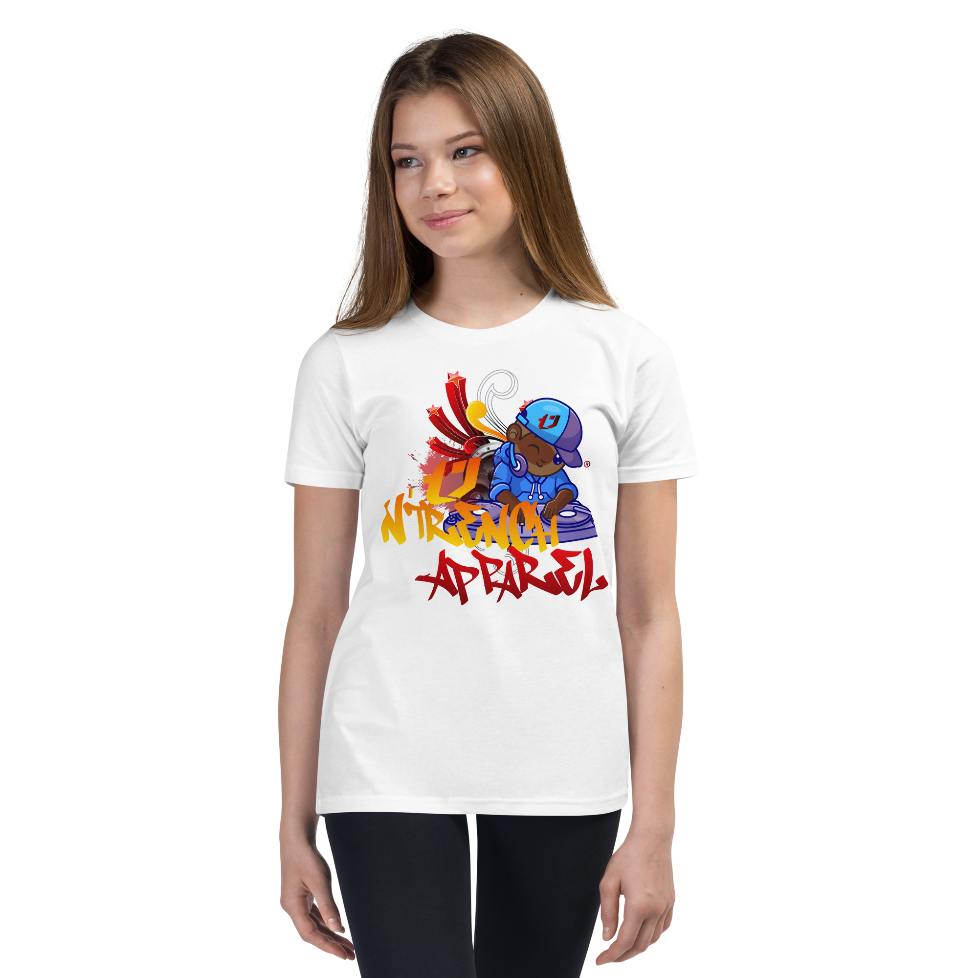 Kids And Youth DJ Design Short Sleeve T-Shirt