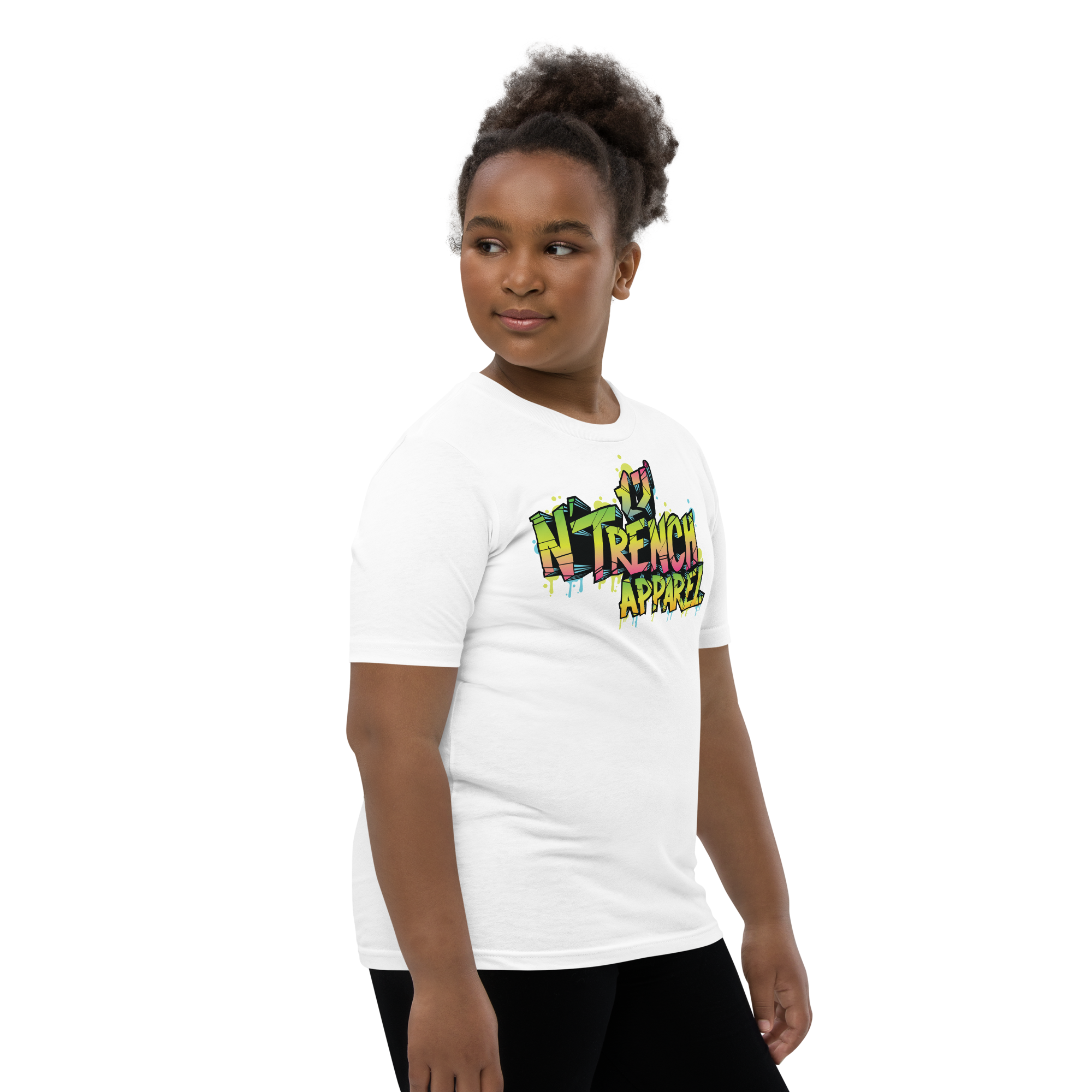 N'Trench Apparel Graffiti Youth Short Sleeve T-Shirt